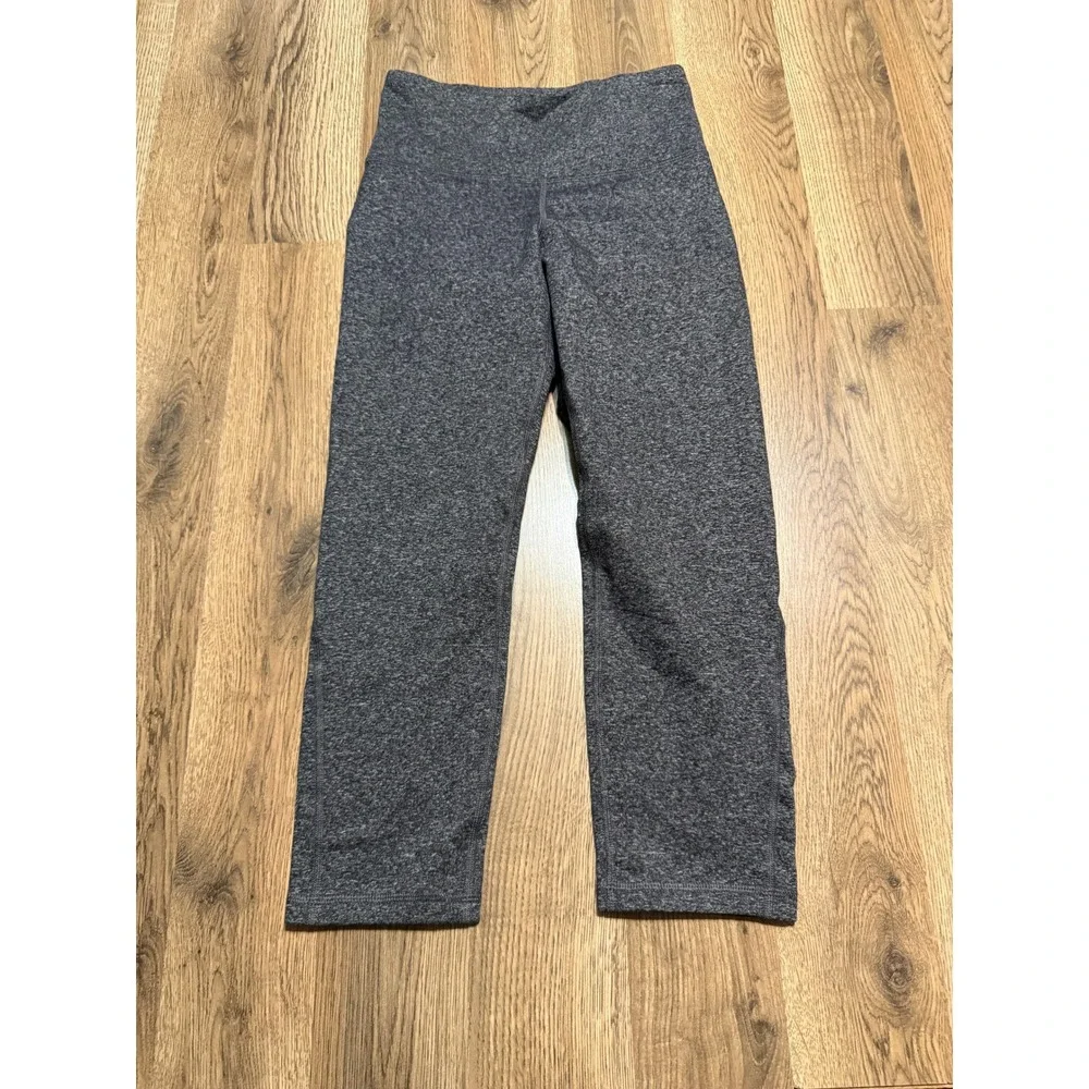 Old Navy Pants Youth Girls Size Small Gray Leggings Pull On Activewear